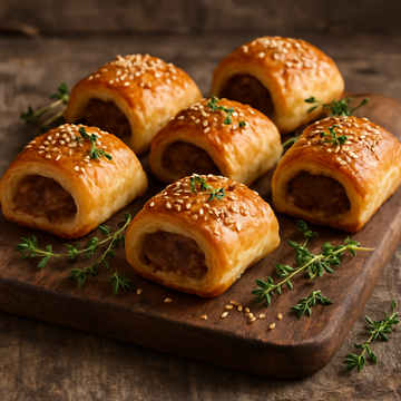 Veggie Loaded Sausage Rolls
