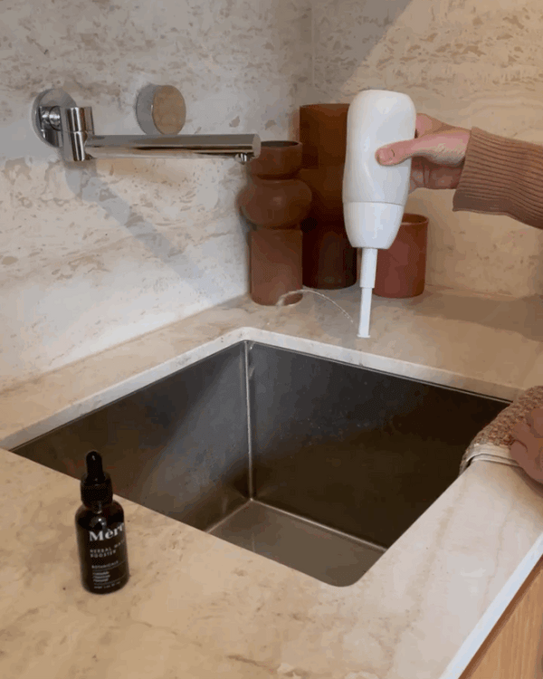 Perineal Wash Bottle + Herbal Booster